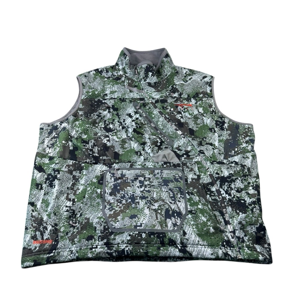 Like New Men's XXL Sitka Fanatic Insulated Vest - Optifade Cover - $210